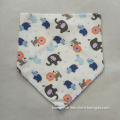 New design cute fashion baby bandana bibs scarf with embroidery border